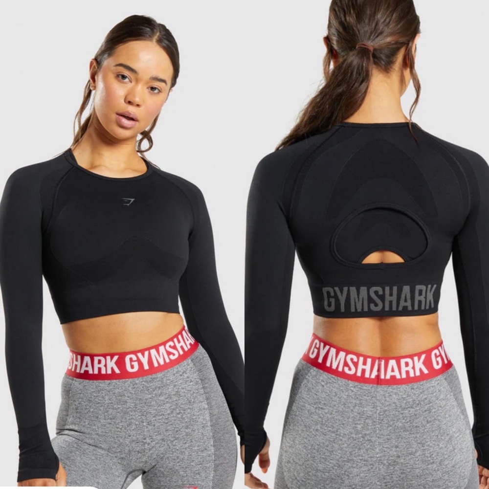 Gymshark Flex Long Sleeve Crop Top